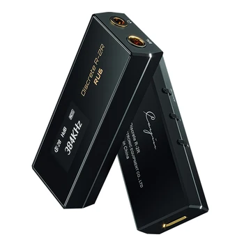 RU6 Portabil USB DAC Amplificator pentru Căști USB Dongle R2R DAC cu 3,5 mm și 4.4 mm Ieșire pentru Căști