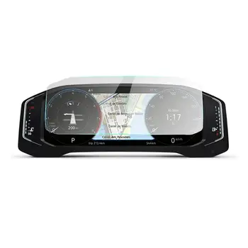 RUIYA Mașină de Ecran Protector Pentru Tiguan 10.25 Inch 2019 cabina de Pilotaj Digitale LCD tabloul de Bord Ecran Auto Accesorii de Interior