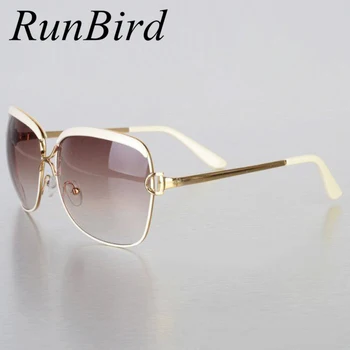 RunBird Moda Ochelari De Soare Femei Cadru Popular Brand De Lux De Designer Shades Ochelari De Soare Infantil Oculos De Sol Feminino R547