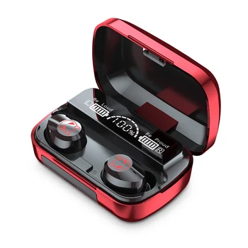 TWS Wireless Bluetooth 5.1 Gaming Căști 2000mAh de Încărcare Cutie Căști Stereo Sport Căști Căști Cu Microfon