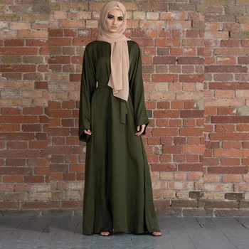 Wepbel Femeile Musulmane Rochie Plus Dimensiune Liber Rochii De Mireasa De Bază Orientul Mijlociu, Turcia, Halat De Câmpie Mare Caftan Kimono Haine Islamice