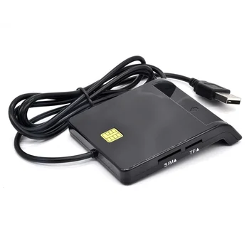 X01 USB Smart Card Reader Pentru Carduri Bancare IC/ID EMV Cititor de carduri de Înaltă Calitate pentru Windows 7 8 10 sistem de OPERARE Linux USB CCID ISO 7816
