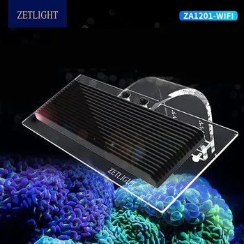 Zetlight ZA1201 WiFi Acvariu LED-uri de Lumină de Control Wireless de Corali Cresc cu apă Sărată de Iluminat pentru Marine de Pești de Recif Nano Tank