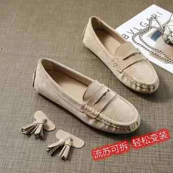În 2022, China De Brand De Înaltă Calitate, Pantofi Femei Reale Enuine Piele Mocasini Pantofi Și Pantofi La Modă Și Confortabil